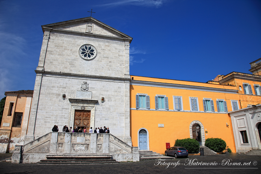 Chiesa di San Pietro in Montorio - Roma - © Fotografo Matrimonio Roma .net